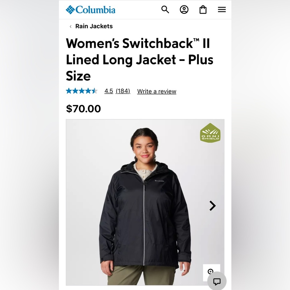 Women's Switchback™ II Lined Long Jacket - Plus Size